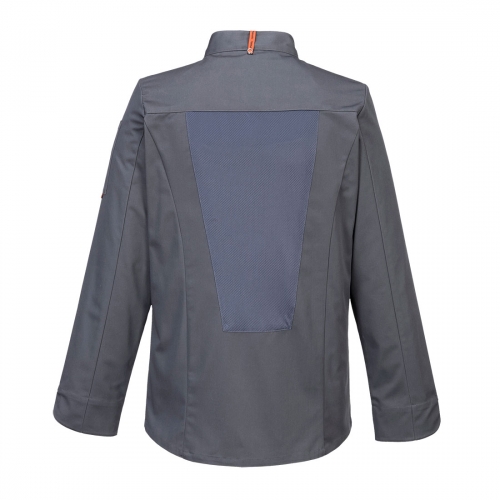 Bluza kucharska Szara MeshAir Pro L/S Portwest C838